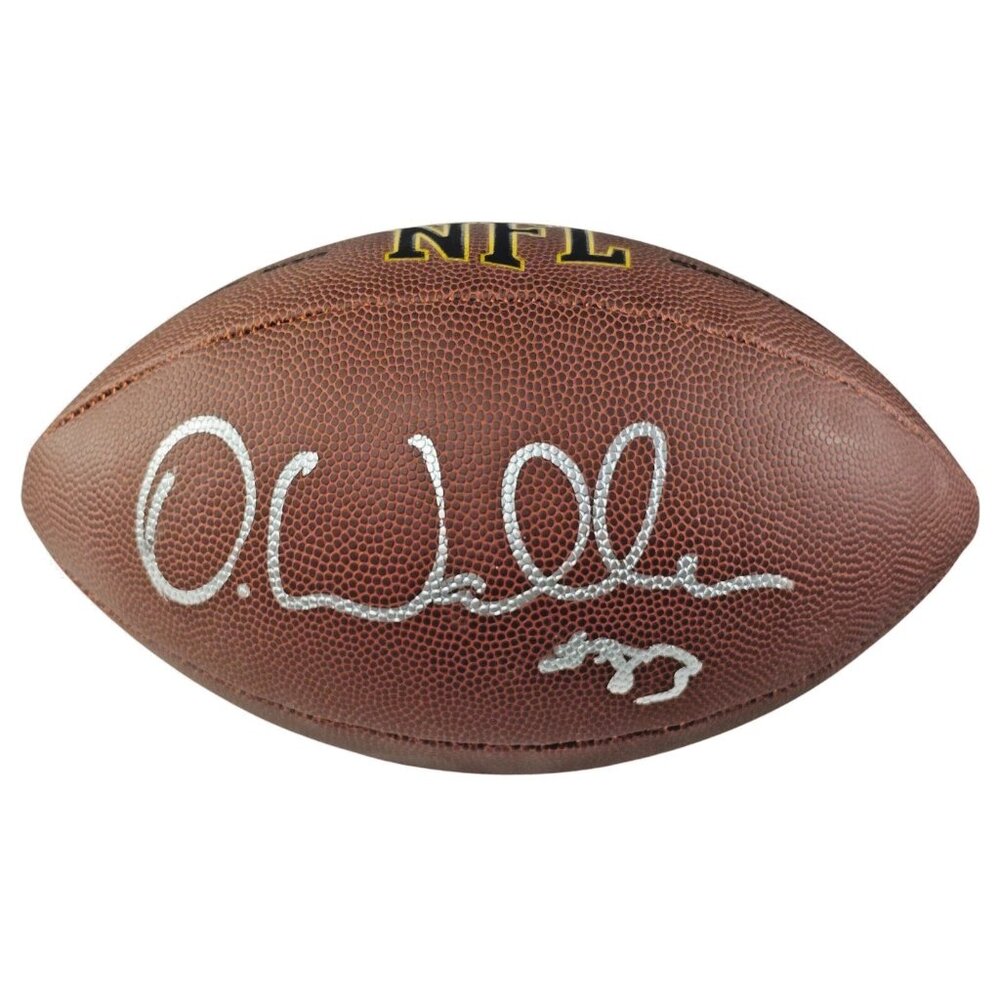 Darren Waller Signed NFL Football NY Giants Vegas Raiders Ravens Proof Autograph